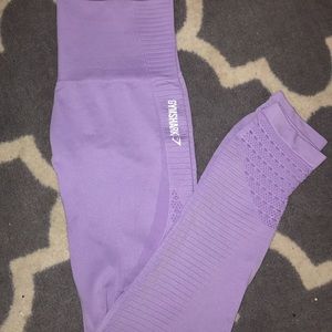 energy seamless gymshark leggings pastel lilac